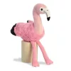 Eco Nation – Plüssjáték / Ölelnivaló Ülő Flamingó 27 cm Környezetbarát