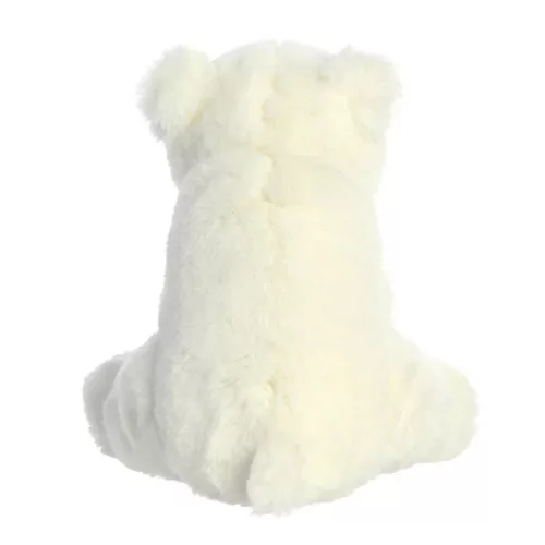 Eco Nation – Plüssjáték / Ölelnivalóan ülő jegesmedve 19 cm Környezetbarát
