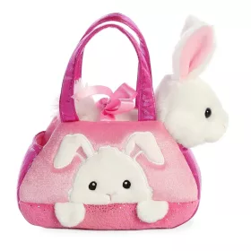  Fancy Pals – PeekaBoo nyuszi plüssjáték rózsaszín zacskóban 20 cm környezetbarát