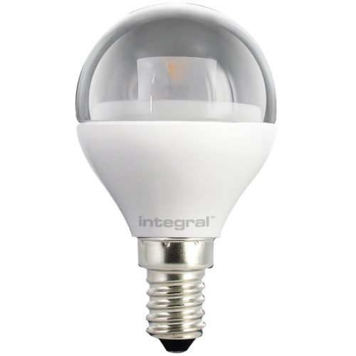 Integral LED villanykörte E14 Mini Globe 4W (25W) 2700K 250LM Tiszta meleg fehér