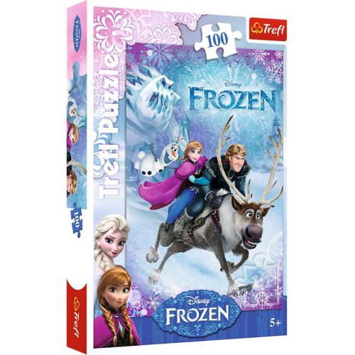 Trefl - Puzzle Frozen Annie Rescue 100 db.