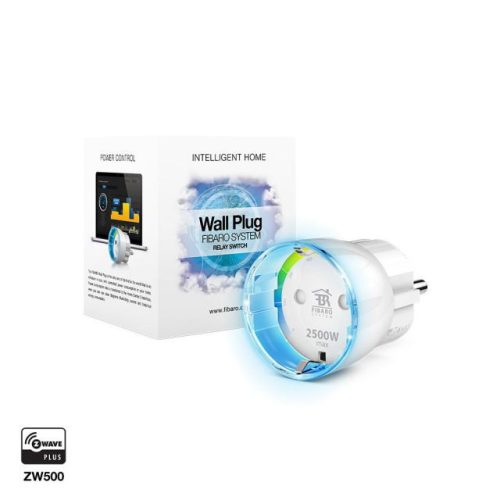 FIBARO fali csatlakozó F - Intelligens fali csatlakozó Z-Wave Plus-szal