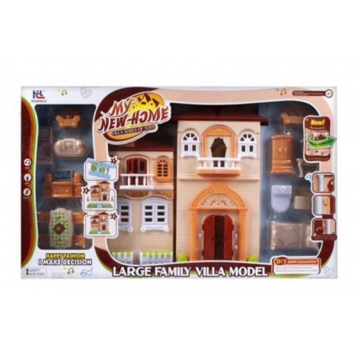 Mega Creative - Dollhouse babaház tartozékokkal