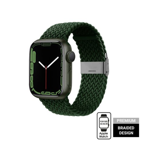 Crong Wave szíj Apple Watch 42/44 / 45mm (zöld)