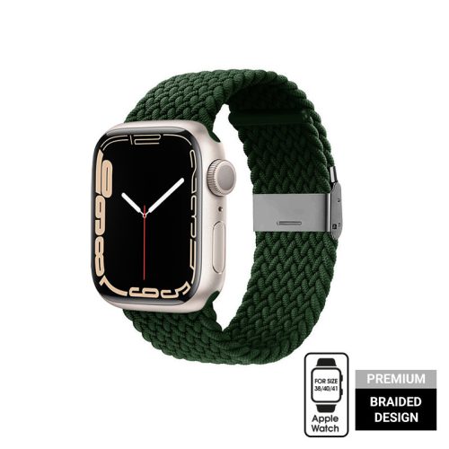 Crong Wave szíj Apple Watch 38/40/41mm (zöld)