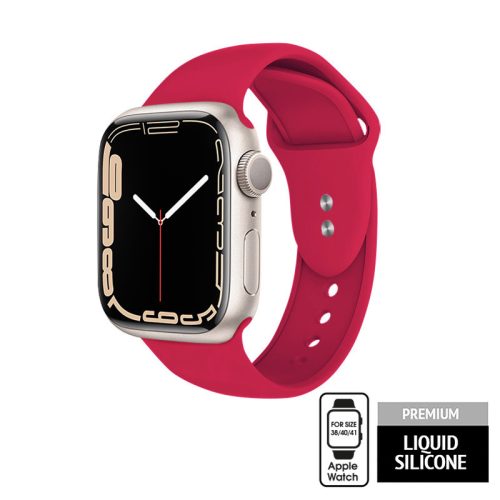 Crong Liquid szíj Apple Watch 38/40/41mm (sárga)