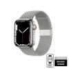 Crong Wave Band Apple Watch 42/44/45mm (világosszürke)