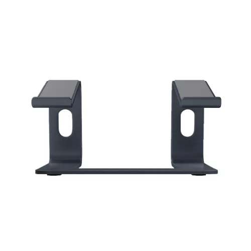 Crong AluBench - Alumínium laptopállvány (fekete)