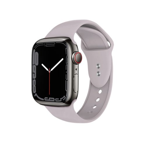 Crong Liquid okosóraszíj Apple Watch 38/40/41mm (Lavender Grey)