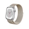 Crong Milano Steel okosóraszíj Apple Watch 38/40/41 mm (Champagne)