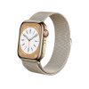 Crong Milano Steel okosóraszíj Apple Watch 38/40/41 mm (Champagne)