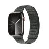 Crong Melange - Magnetic okosóraszíj Apple Watch 42/44/45/49 mm (fekete melange)