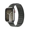 Crong Melange - Magnetic okosóraszíj Apple Watch 42/44/45/49 mm (fekete melange)