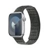 Crong Melange - Magnetic okosóraszíj Apple Watch 42/44/45/49 mm (fekete melange)