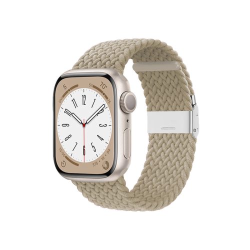 Crong Wave okosóraszíj Apple Watch 38/40/41 mm (beige)