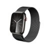 Crong Milano Steel rozsdamentes acél szíj Apple Watchhoz 42/44/45/49mm grafit