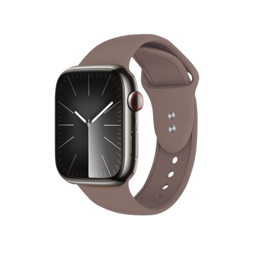 Crong folyadékszíj Apple Watchhoz 42/44/45/49mm barna