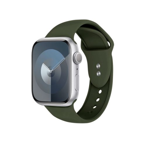 Crong folyadékszíj Apple Watchhoz, 38/40/41 mm menta zöld