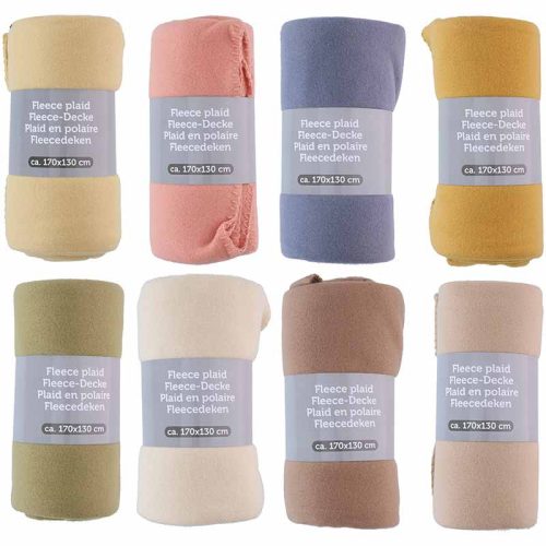 Polár takaró 170x130 (narancs)