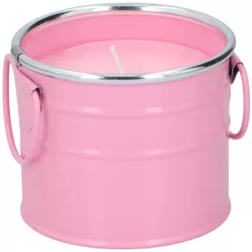   Arti Casa - Citronella szúnyogriasztó gyertya vödörben (rózsaszín)