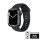 Crong Liquid szíj Apple Watch 38/40 / 41mm (fekete)