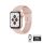 Crong Liquid szíj Apple Watch 42/44 / 45mm (rózsaszín homok)