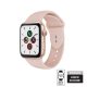 Crong Liquid szíj Apple Watch 42/44 / 45mm (rózsaszín homok)