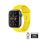 Crong Liquid szíj Apple Watch 38/40/41mm (sárga)