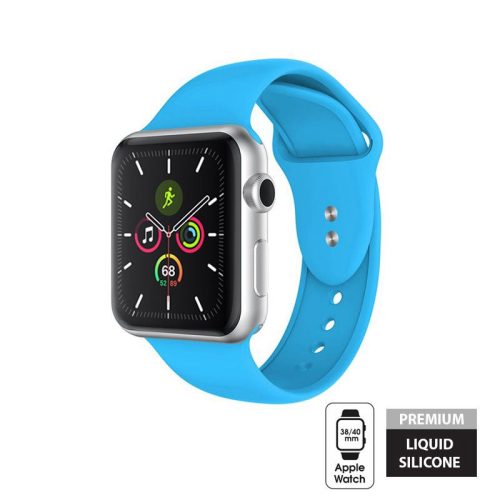 Crong Liquid szíj Apple Watch 38/40 / 41mm (kék)