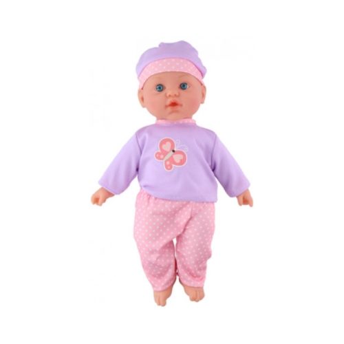 My baby & me - Baby doll 41 cm-es baba (lila-rózsaszín)