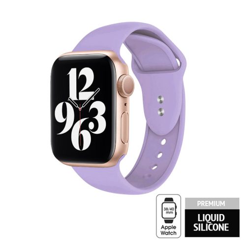 Crong Liquid szíj Apple Watch 38/40 / 41mm (lila)