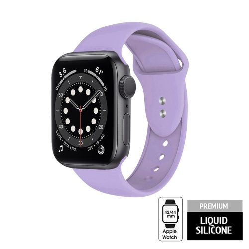 Crong Liquid szíj Apple Watch 42/44 / 45mm (lila)