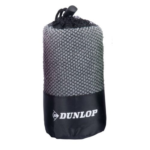 Dunlop - mikroszálas sport törölköző (szürke)