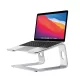 Crong Alubrench - Alumínium Laptop állvány (ezüst)