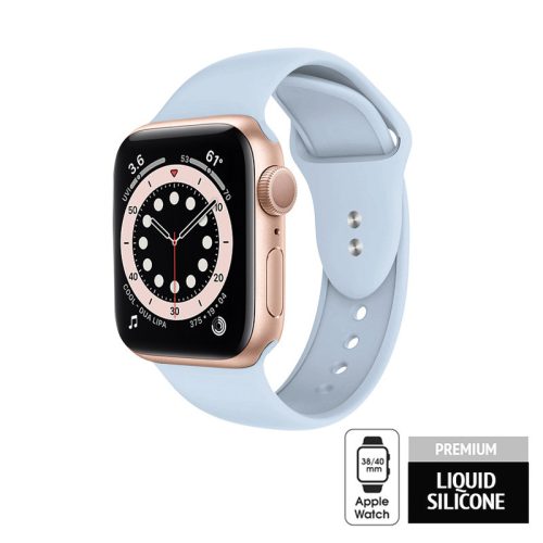 Crong Liquid szíj Apple Watch 38/40 / 41mm (égbolt)