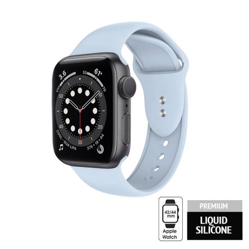 Crong Liquid szíj Apple Watch 42/44 / 45mm (Sky Blue)