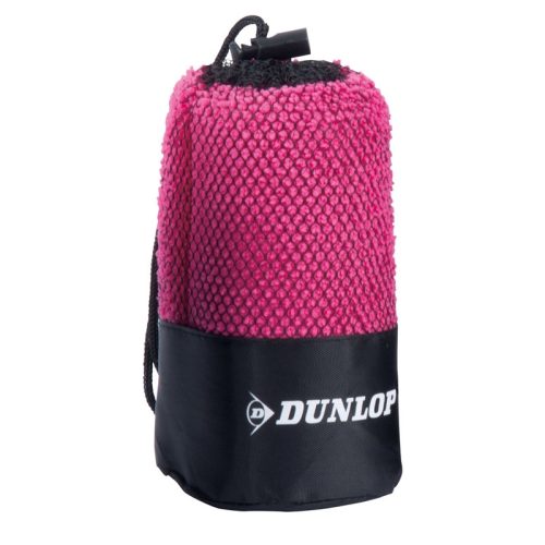 Dunlop - mikroszálas sport törölköző (rózsaszín)