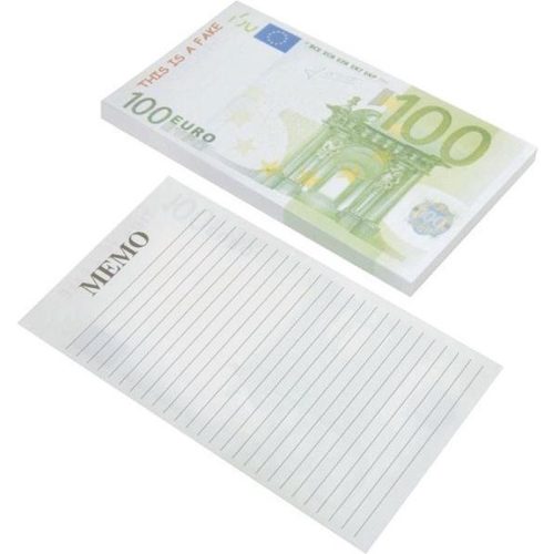 Topwrite - jegyzetfüzet bankjegy 100 Euro