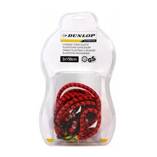 Dunlop - Poggyász rögzítő szalagok 2x150cm (piros)))