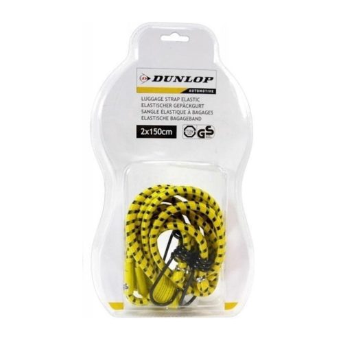 Dunlop - Poggyász rögzítő sávok 2x150cm (sárga)