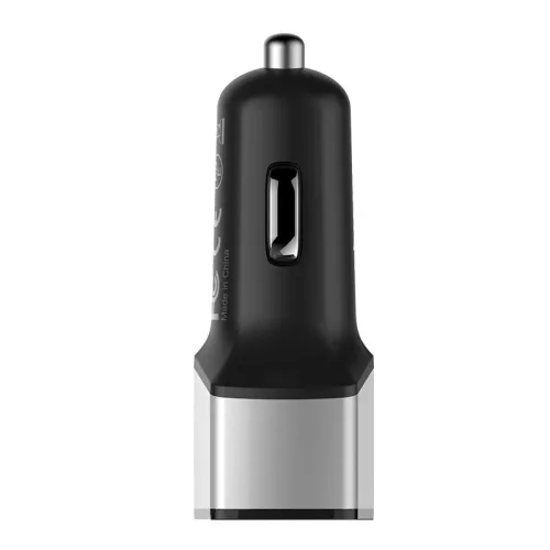 Nillkin Celerity autós töltő - 2x USB-A + 1x USB-C, 32W ezüst