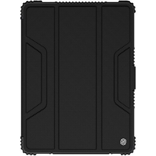 Nillkin ütésálló bőr tok - Pancerne tok Apple iPad 10.2 (fekete)