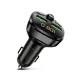 WEKOME WP-C26 - Bluetooth / MicroSD / 2x USB-A FM transmitter + 17W autós töltő fekete