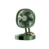 Vezeték nélküli asztali ventilátor, Wekome, WT-F23, 3 sebesség, zöld