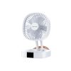 Vezeték nélküli asztali ventilátor, Wekome, WT-F23, 3 sebesség, fehér