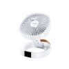 Vezeték nélküli asztali ventilátor, Wekome, WT-F23, 3 sebesség, fehér