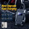 WEKOME Pi801 - Hordozható elektromos autópumpa + Power Bank 2000 mAh (Fekete)