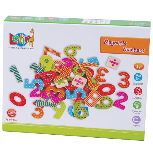 Lelin Toys - Mágneses számok