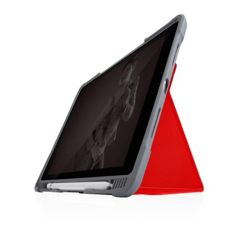 STM DUX PLUS DUO - tok, iPad  10.2 "8 (2020) / 7 (2019) (piros)
