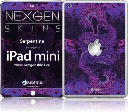 Nexgen Skins 3D hatással iPad minihez (Serpentine 3D)